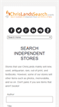Mobile Screenshot of chrislandssearch.com