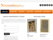 Tablet Screenshot of chrislandssearch.com